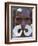 Portrait of an Asmat Man with Nose Ornament, Papua New Guinea, Pacific-Claire Leimbach-Framed Photographic Print