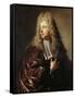 Portrait of an Echevin-Francois de Troy-Framed Stretched Canvas