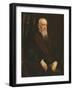 Portrait of an Elderly Gentleman, C.1575-Jacopo Robusti Tintoretto-Framed Giclee Print