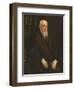 Portrait of an Elderly Gentleman, C.1575-Jacopo Robusti Tintoretto-Framed Giclee Print