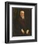 Portrait of an Elderly Gentleman, C.1575-Jacopo Robusti Tintoretto-Framed Giclee Print