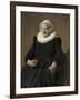 Portrait of an Elderly Lady, 1633-Frans Hals-Framed Giclee Print