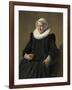 Portrait of an Elderly Lady, 1633-Frans Hals-Framed Giclee Print