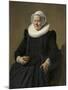 Portrait of an Elderly Lady, 1633-Frans Hals-Mounted Giclee Print