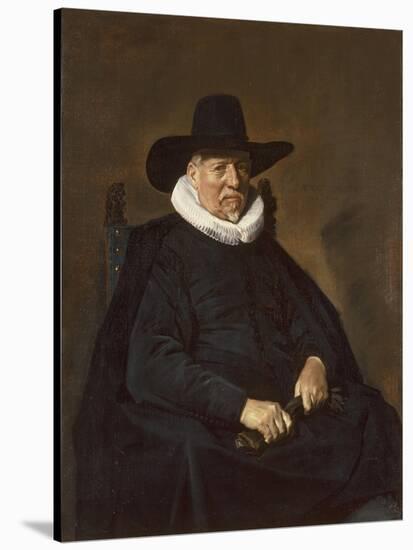 Portrait of an Elderly Man, Traditionally Called Heer Bodolphe, 1643-Frans Hals-Stretched Canvas