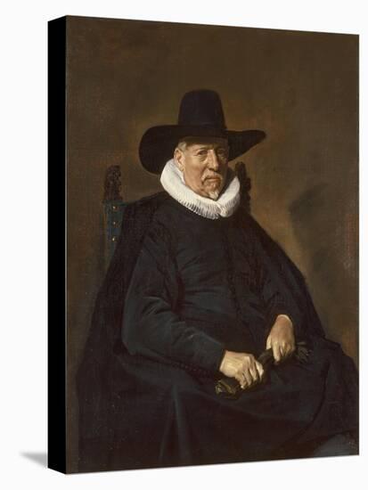 Portrait of an Elderly Man, Traditionally Called Heer Bodolphe, 1643-Frans Hals-Stretched Canvas