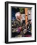 Portrait of an Elderly Musician from the Naxi Orchestra Practising by the Black Dragon Pool, China-Doug Traverso-Framed Photographic Print