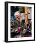 Portrait of an Elderly Musician from the Naxi Orchestra Practising by the Black Dragon Pool, China-Doug Traverso-Framed Photographic Print