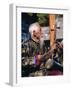 Portrait of an Elderly Musician from the Naxi Orchestra Practising by the Black Dragon Pool, China-Doug Traverso-Framed Photographic Print