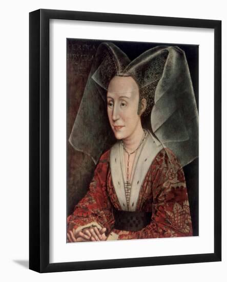 Portrait of an Elderly Woman, 1420-1460-Rogier van der Weyden-Framed Giclee Print