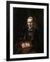 Portrait of an Elderly Woman, 1650-1652-Rembrandt van Rijn-Framed Giclee Print