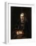 Portrait of an Elderly Woman, 1650-1652-Rembrandt van Rijn-Framed Giclee Print