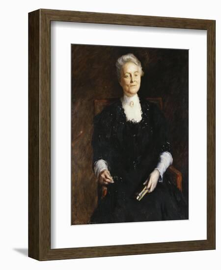 Portrait of an Elderly Woman, 1907-William Merritt Chase-Framed Giclee Print