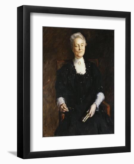 Portrait of an Elderly Woman, 1907-William Merritt Chase-Framed Giclee Print