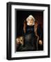 Portrait of an Elderly Woman Or, the Falconer's Wife, 1558-Frans Floris-Framed Giclee Print