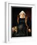 Portrait of an Elderly Woman Or, the Falconer's Wife, 1558-Frans Floris-Framed Giclee Print