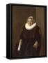 Portrait of an Elderly Woman, Traditionally Called Mevrouw Bodolphe, 1643-Frans Hals-Framed Stretched Canvas