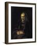 Portrait of an Elderly Woman-Rembrandt van Rijn-Framed Giclee Print