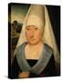 Portrait of an Elderly Woman-Hans Memling-Stretched Canvas