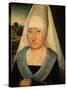 Portrait of an Elderly Woman-Hans Memling-Stretched Canvas