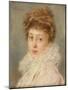 Portrait of an Elegant Woman-Konstantin Egorovich Makovsky-Mounted Giclee Print