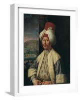 Portrait of an European in Turkish Costume, Second Half of the 18th C-Antoine de Favray-Framed Giclee Print