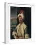 Portrait of an European in Turkish Costume, Second Half of the 18th C-Antoine de Favray-Framed Giclee Print