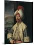 Portrait of an European in Turkish Costume, Second Half of the 18th C-Antoine de Favray-Mounted Giclee Print