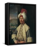 Portrait of an European in Turkish Costume, Second Half of the 18th C-Antoine de Favray-Framed Stretched Canvas