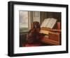 Portrait of an Extraordinary Musical Dog, 1805-Philip Reinagle-Framed Art Print