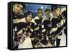 Portrait of an Ice Hockey Team-null-Framed Stretched Canvas