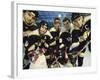 Portrait of an Ice Hockey Team-null-Framed Photographic Print