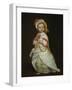 Portrait of an Infanta (Oil on Canvas)-Don Juan Carreno de Miranda-Framed Giclee Print