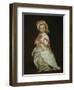 Portrait of an Infanta (Oil on Canvas)-Don Juan Carreno de Miranda-Framed Giclee Print