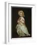 Portrait of an Infanta (Oil on Canvas)-Don Juan Carreno de Miranda-Framed Giclee Print