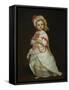 Portrait of an Infanta (Oil on Canvas)-Don Juan Carreno de Miranda-Framed Stretched Canvas