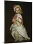 Portrait of an Infanta (Oil on Canvas)-Don Juan Carreno de Miranda-Mounted Giclee Print