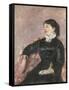 Portrait of an Italian Lady-Mary Cassatt-Framed Stretched Canvas