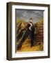 Portrait of an Officer in the Garde Nationale-Horace Vernet-Framed Giclee Print