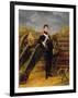 Portrait of an Officer in the Garde Nationale-Horace Vernet-Framed Giclee Print