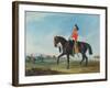 Portrait of an Officer of the 3rd Dragoon Guards with Other Members of the Regiment Beyond-John E. Ferneley-Framed Giclee Print