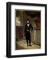 Portrait of an Officer of the Cisalpine Republic, 1801-Louis Gauffier-Framed Giclee Print