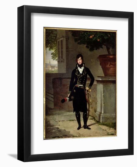 Portrait of an Officer of the Cisalpine Republic, 1801-Louis Gauffier-Framed Giclee Print