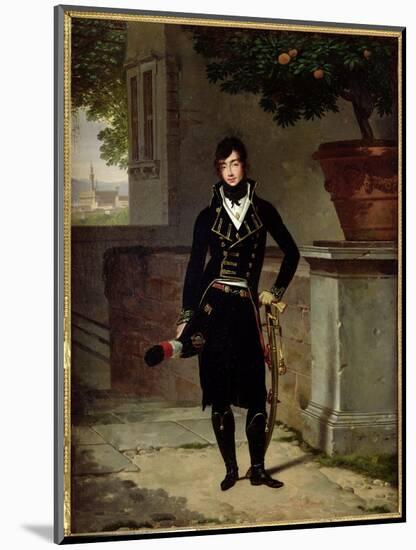 Portrait of an Officer of the Cisalpine Republic, 1801-Louis Gauffier-Mounted Giclee Print