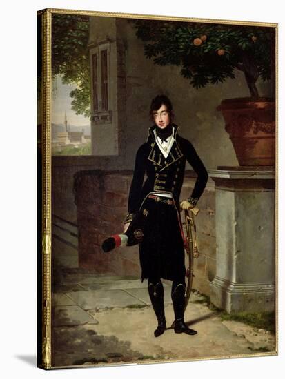 Portrait of an Officer of the Cisalpine Republic, 1801-Louis Gauffier-Stretched Canvas