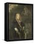 Portrait of an Officer of the Leiden Civic Guard-Domenicus van Tol-Framed Stretched Canvas