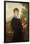 Portrait of an Official, Said to Be l'Intendant Delonay, Standing Above Florence, 1809-Francois-xavier Fabre-Framed Giclee Print