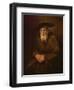 Portrait of an Old Jew-Rembrandt van Rijn-Framed Giclee Print