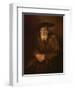 Portrait of an Old Jew-Rembrandt van Rijn-Framed Giclee Print