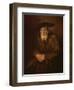 Portrait of an Old Jew-Rembrandt van Rijn-Framed Premium Giclee Print